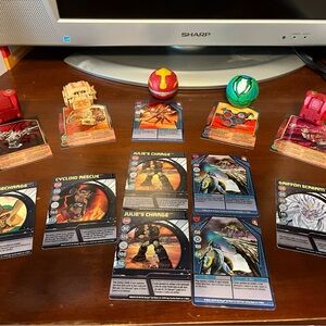 {RARE} McDonald’s BAKUGAN Toys - Cards & Firgures